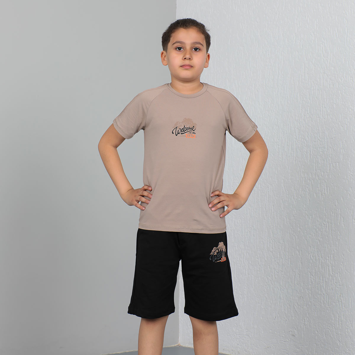 BOYS T Shirt With Short 2 Pieces