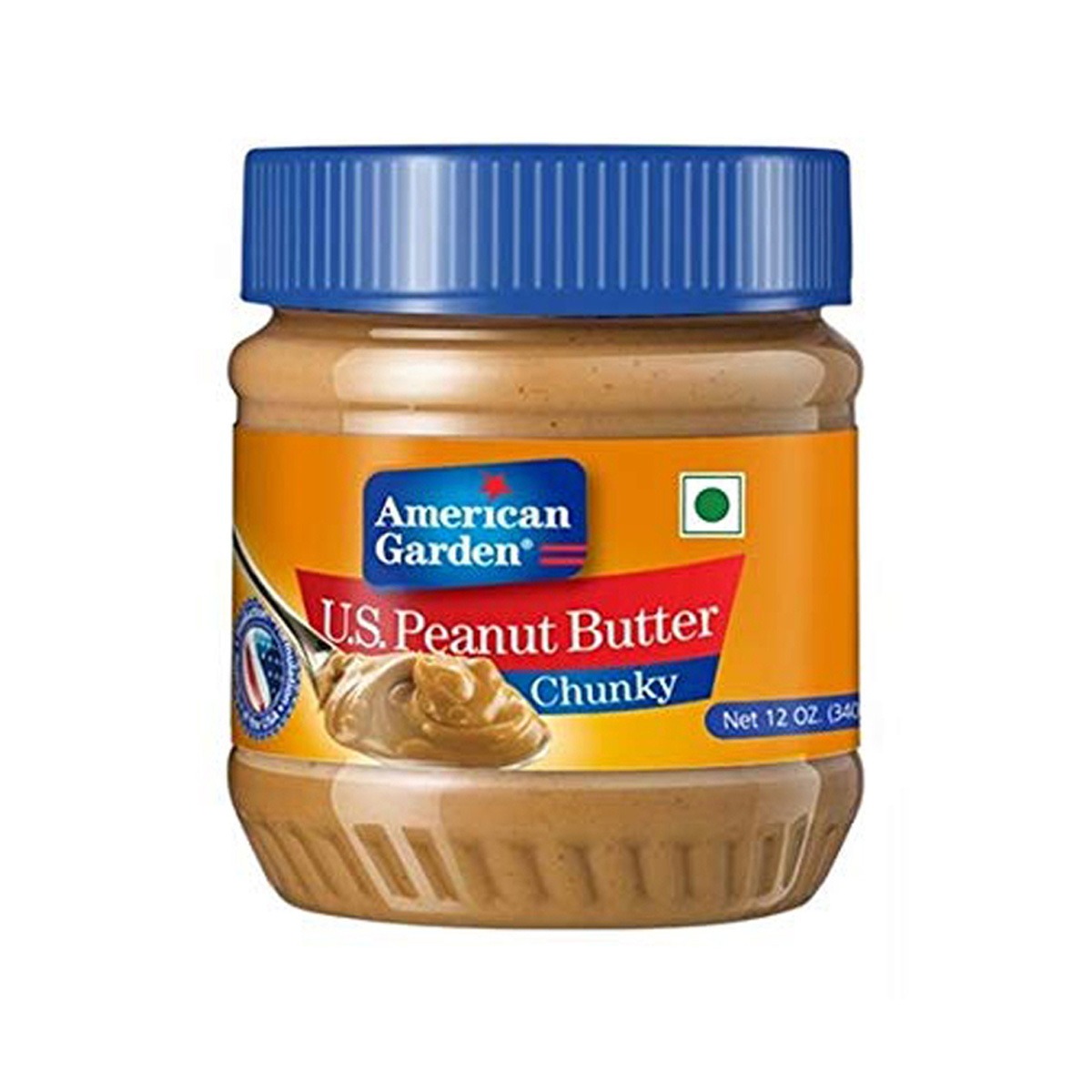 American Garden Crunchy Peanut Butter 340g