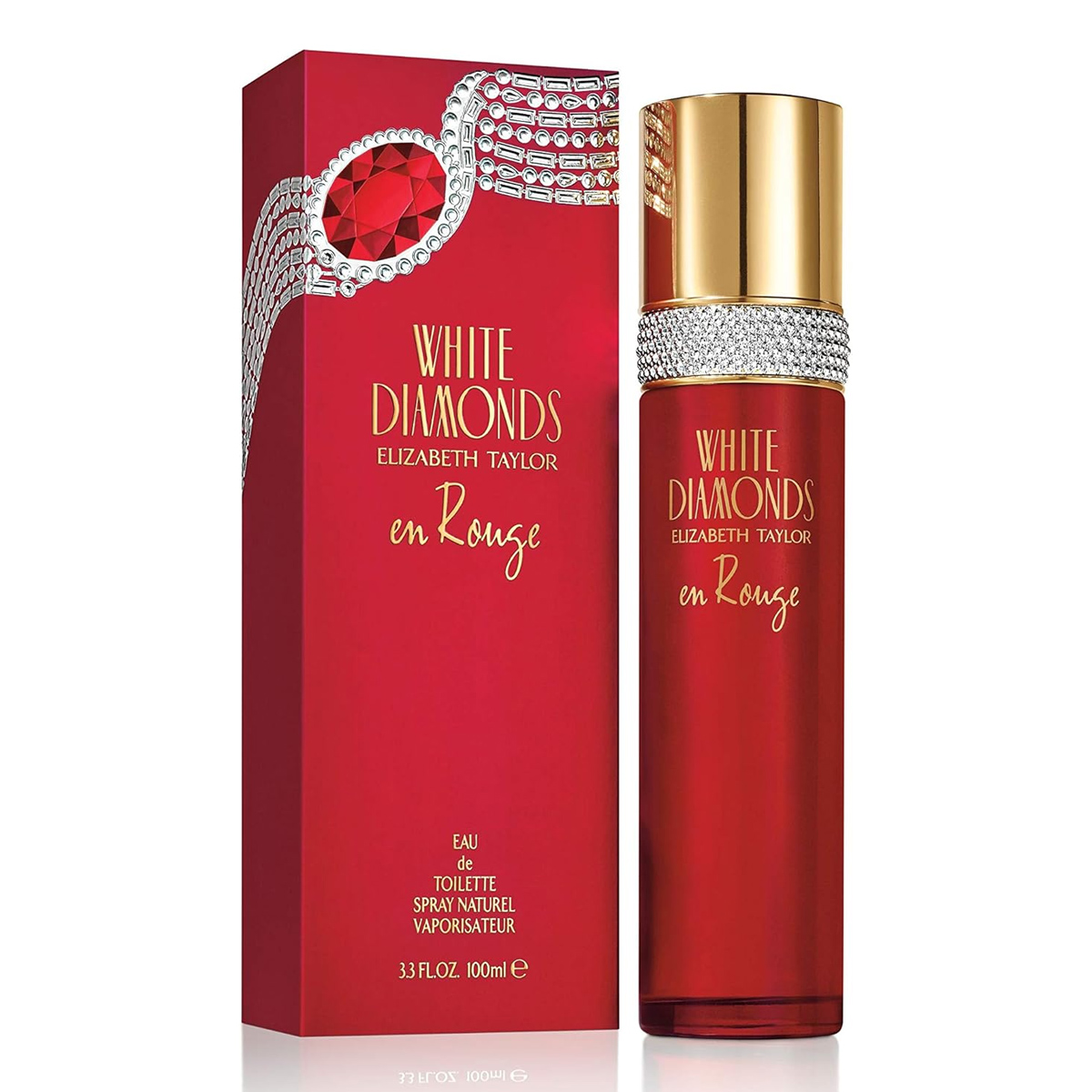Elizabeth Taylor White Diamonds En Rouge Edt For Women 100ml