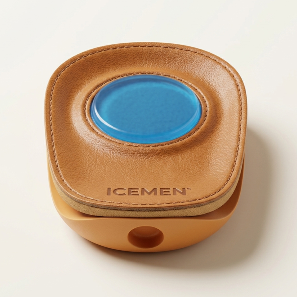 ICEMEN Supported Silicone Leather Heel Pad