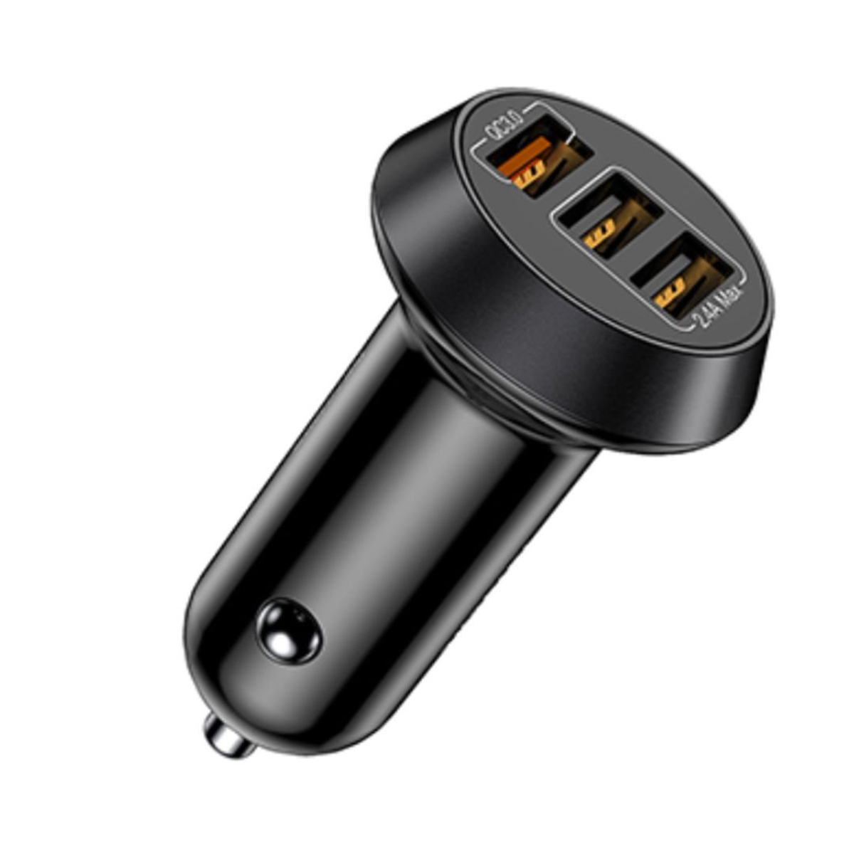 Platinum Smart Car Charger Black