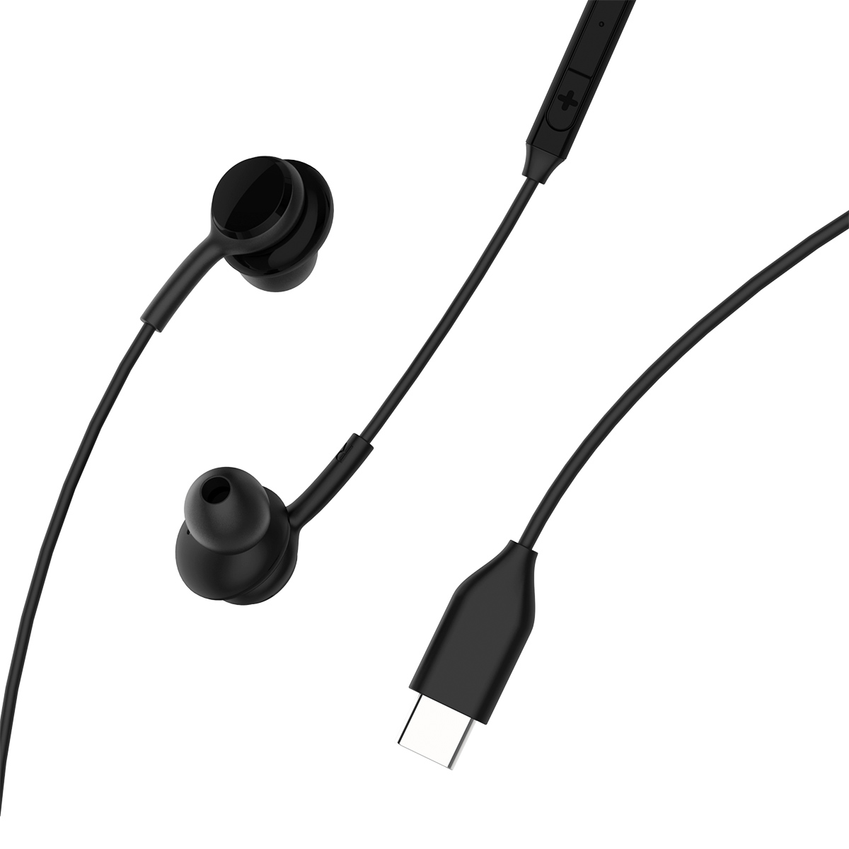 Platinum Type C Mobile Headphone Black