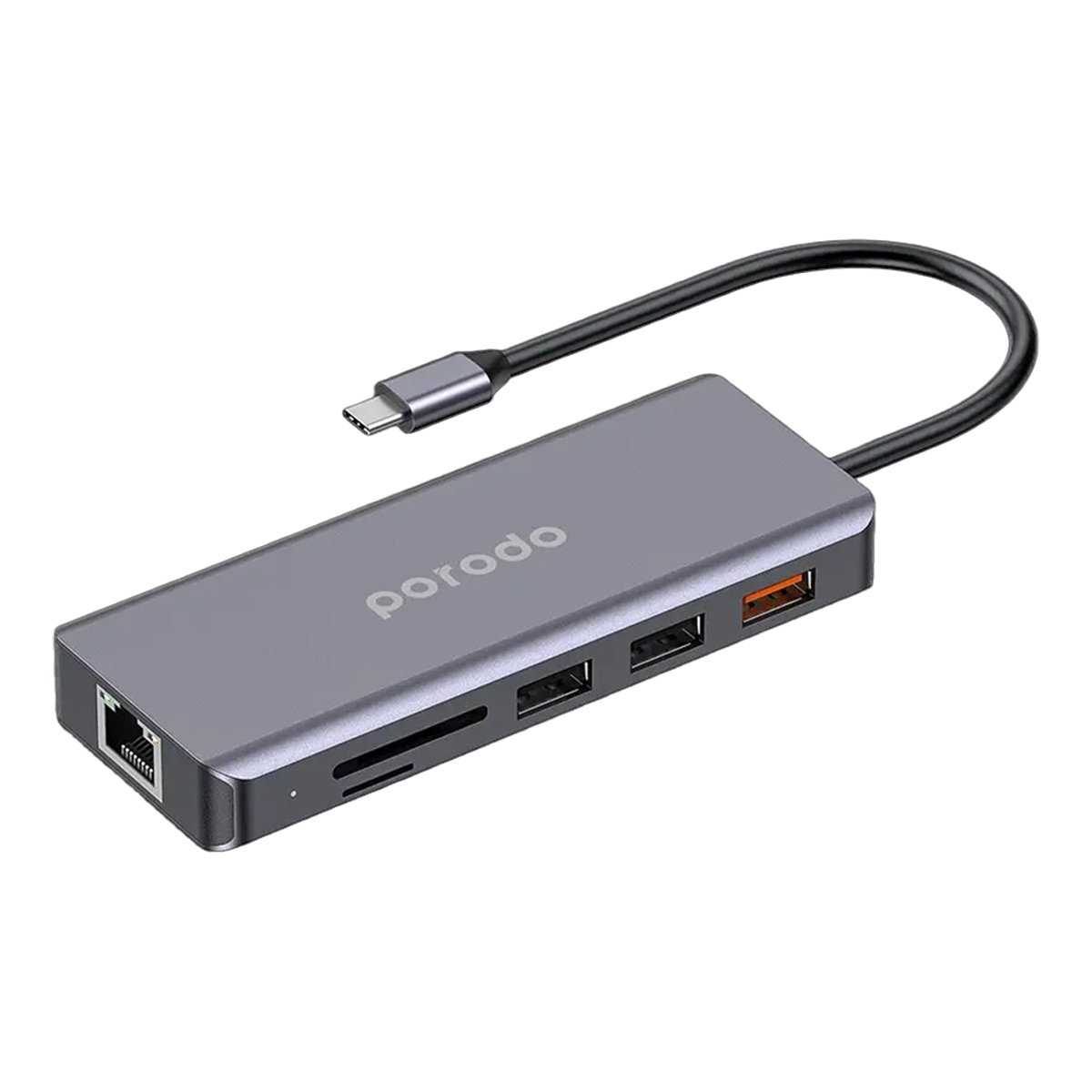 موزع USB متعدد المنافذ 9 في 1 من بورودو | أجهزة الكمبيوتر | إكسسوارات تكنولوجيا المعلومات | أجهزة التخزين الخارجية