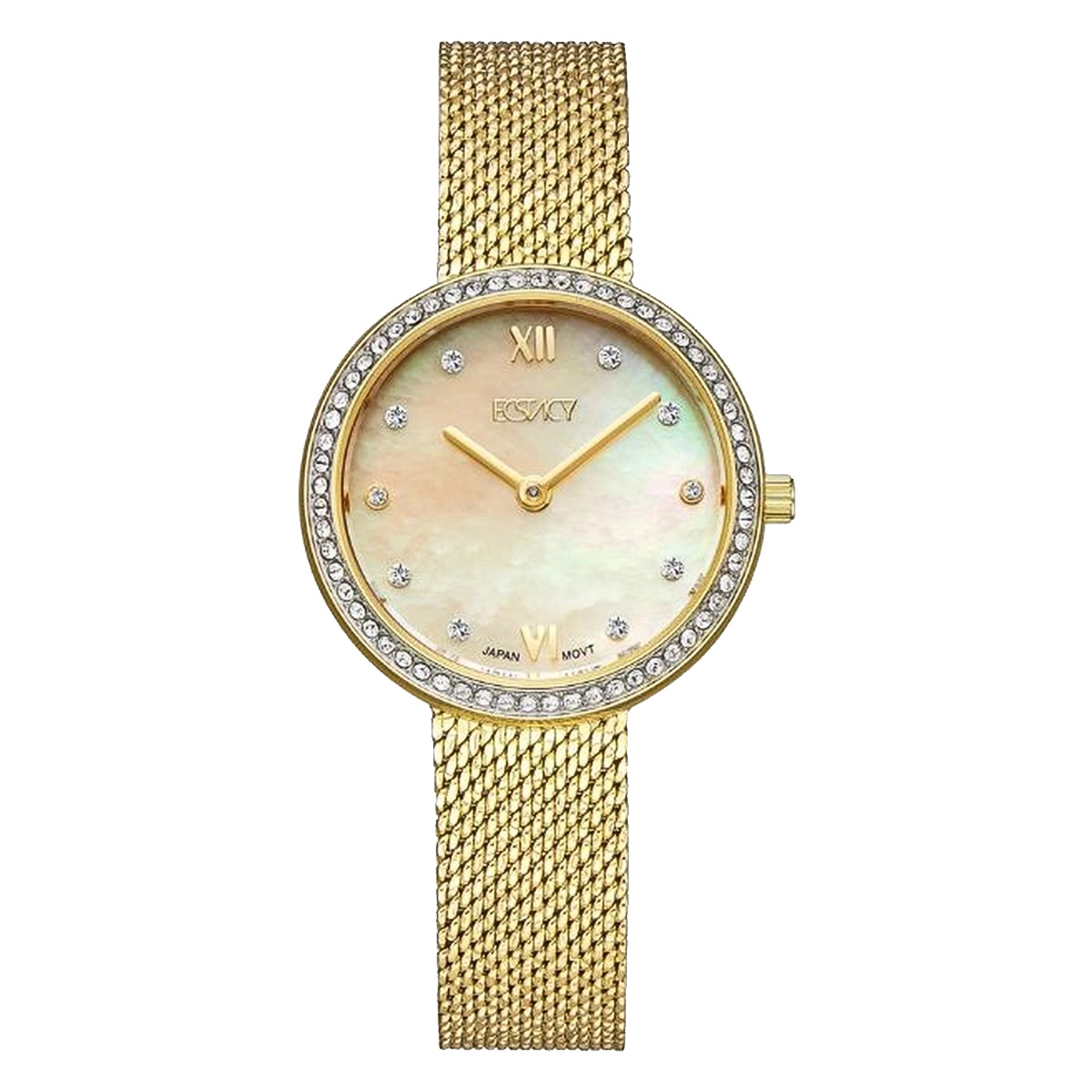 Ecstacy Watch In Golden Color For Women E20506-GMGMC