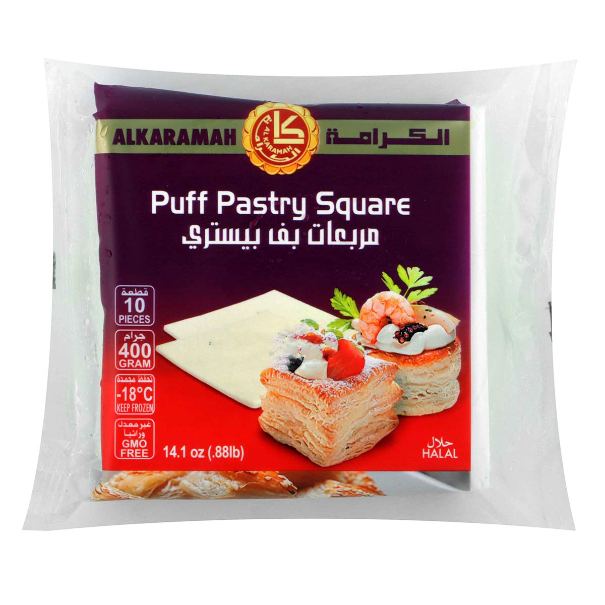 Al Karamah Puff Pastry Square 400g