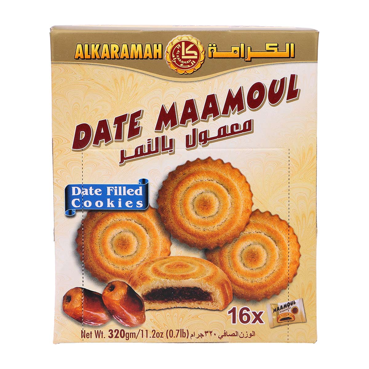 معمول الكرامة الحجاز بالتمر 320 غرام