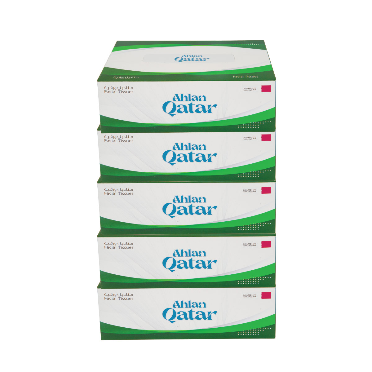 Ahlan Qatar Facial Tissue 5x180 Sheet