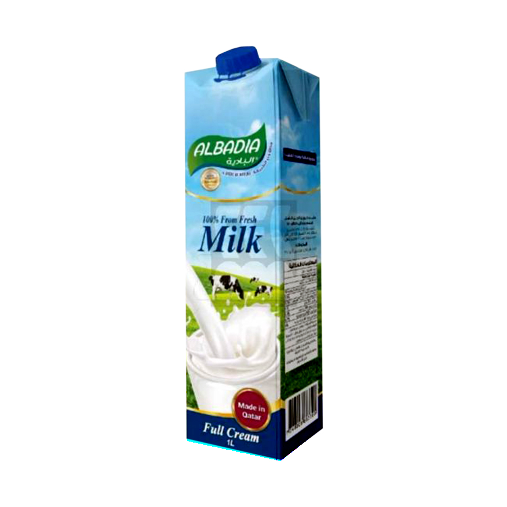 Al Badia Full Cream Milk 1L