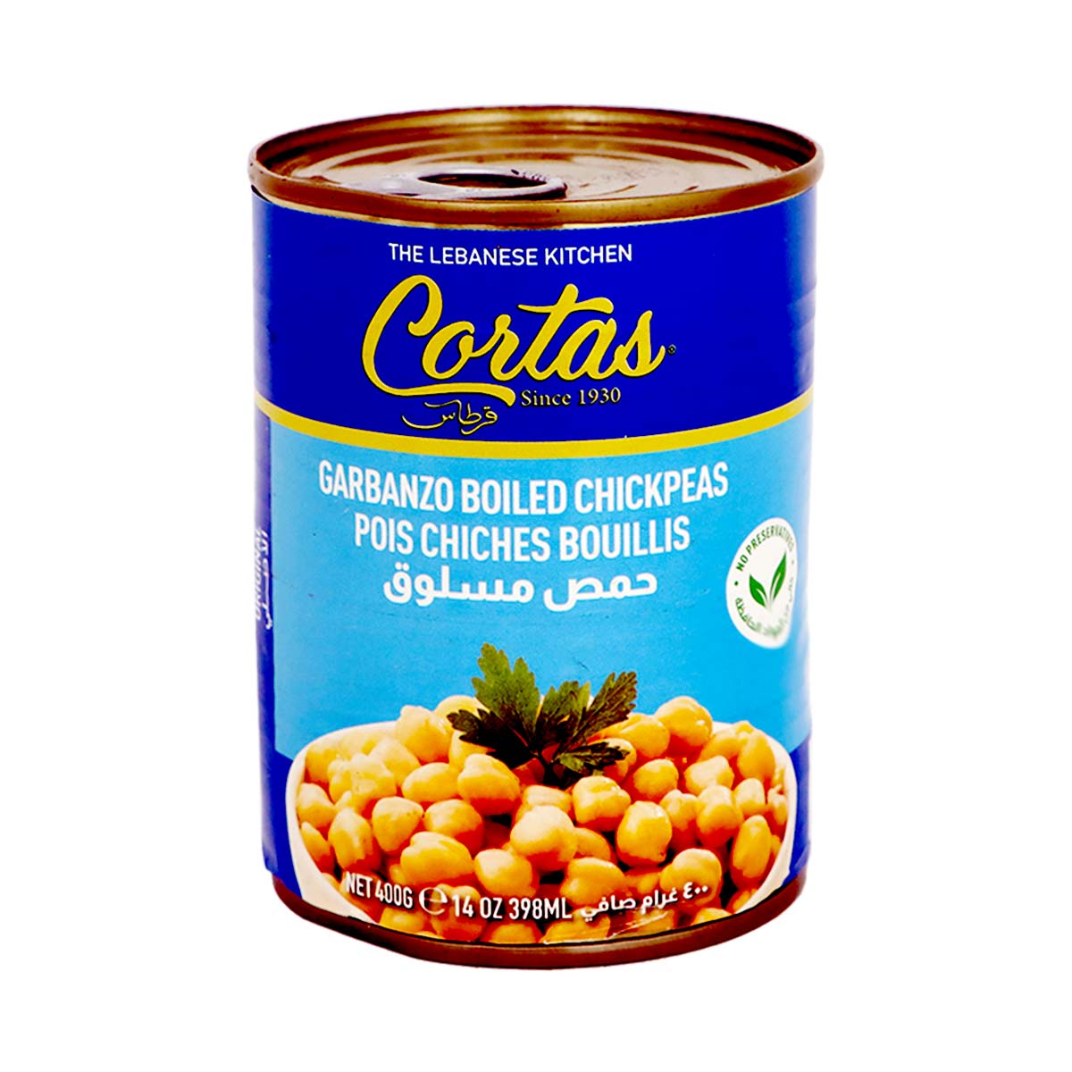 Cortas Boiled Chick Peas 400Gm