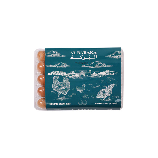 Baraka Brown Eggs 30 Pcs