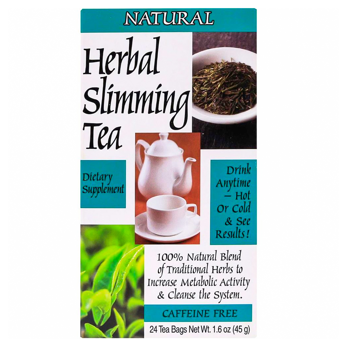 Herbal Slimming Green Tea 24 Tea Bags