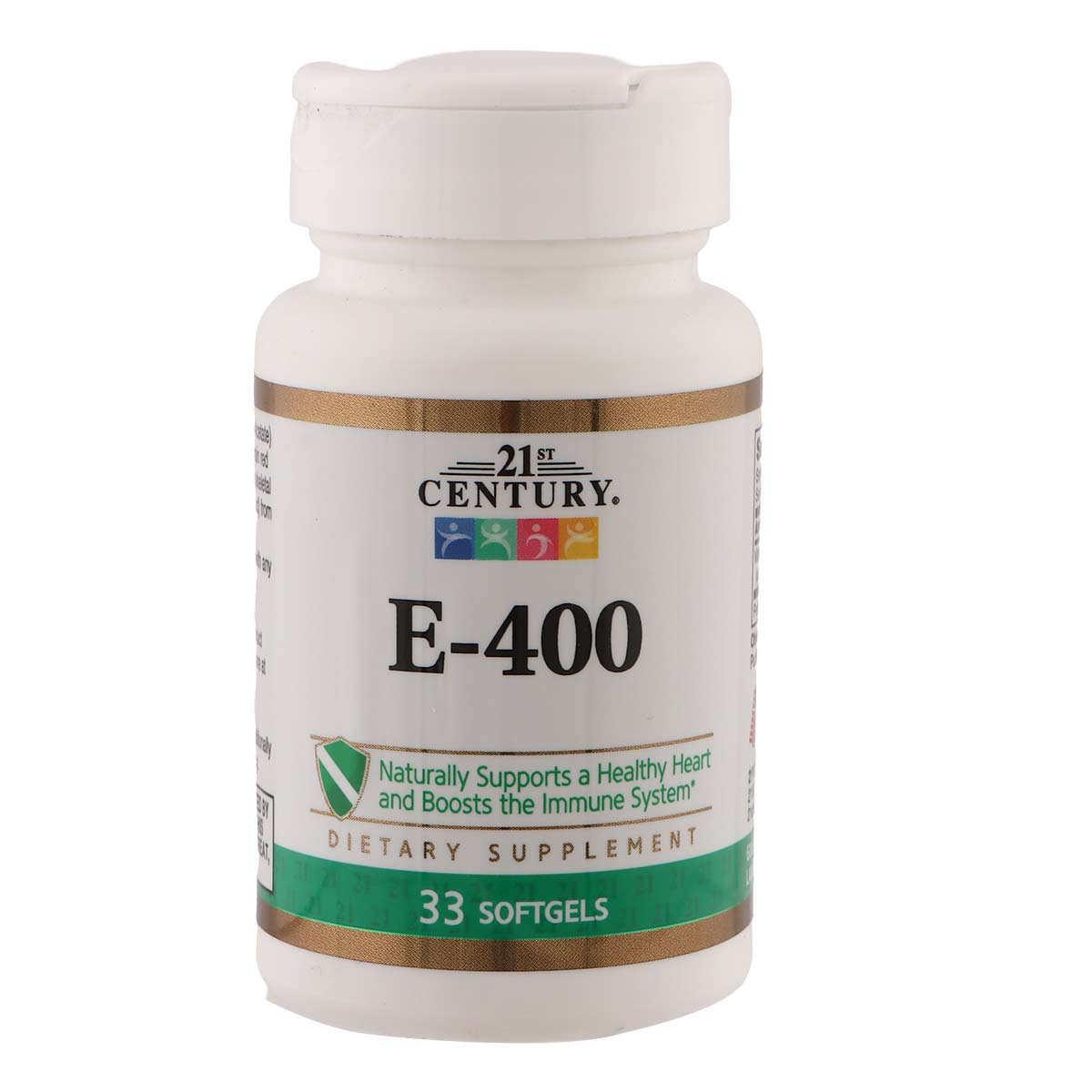 21St Century E-400 Dietary Supplement 33 Softgels