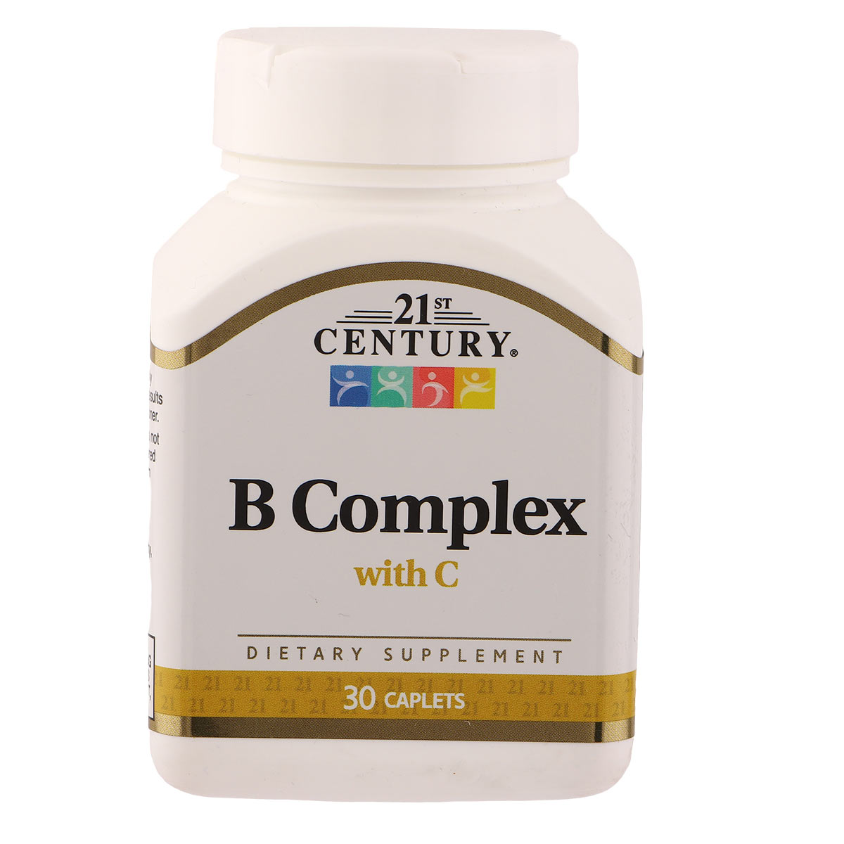 21st Century B Complex with C Dietary Supplement 30 Caplets