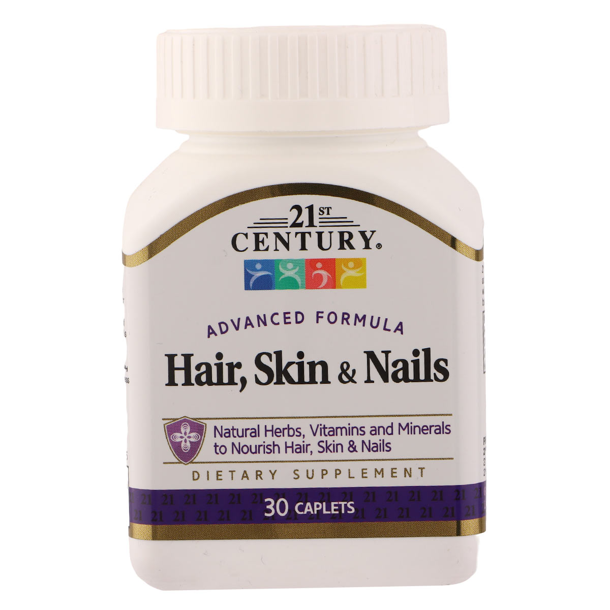 21st Century Hair Skin & Nails Dietary Supplements 30 Caplets