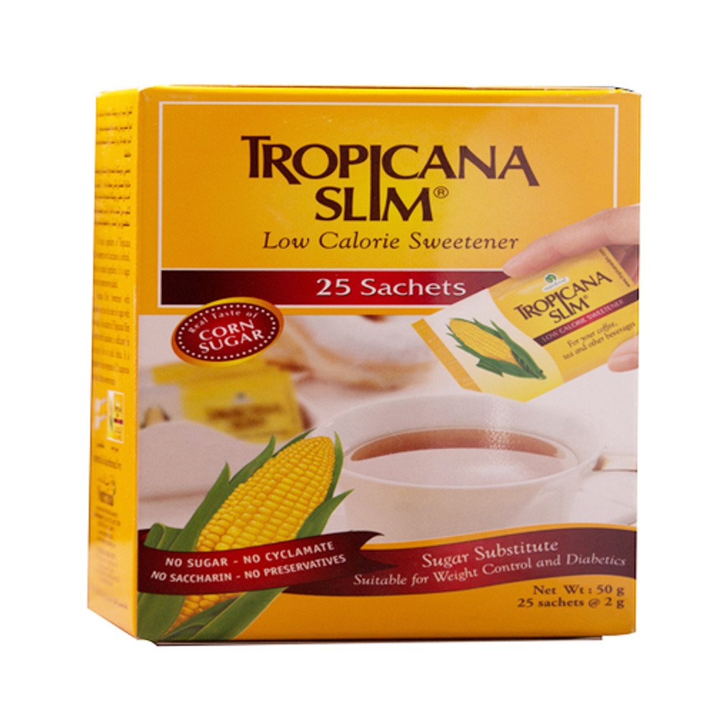 Tropicana Slim Low Calorie Sweetener 25 Sachets
