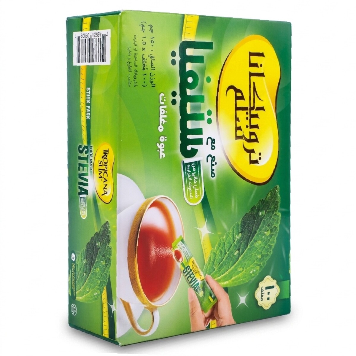 Tropicana Slim Calorie Free Sweetner Stevia 100 Sticks