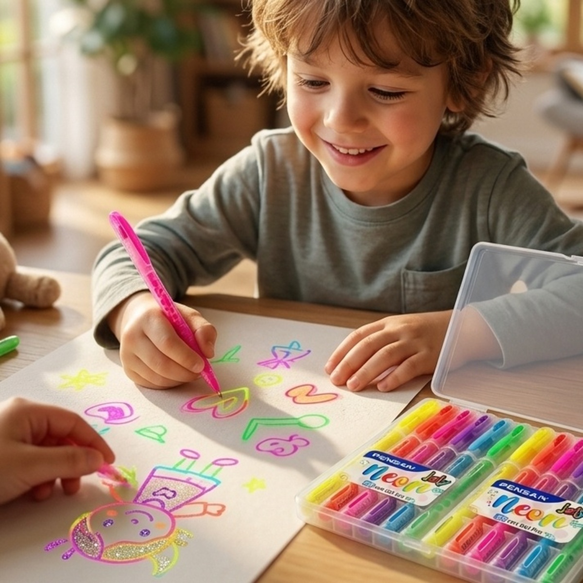 Gel Pen Set 1x6 Pieces