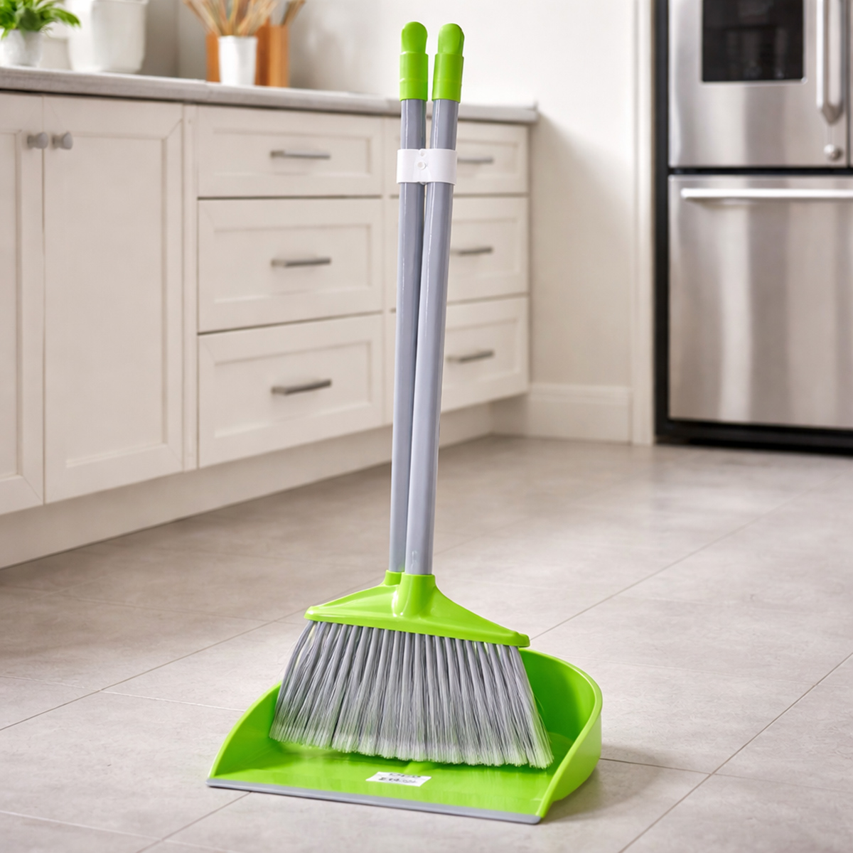 Dust Pan With Brush