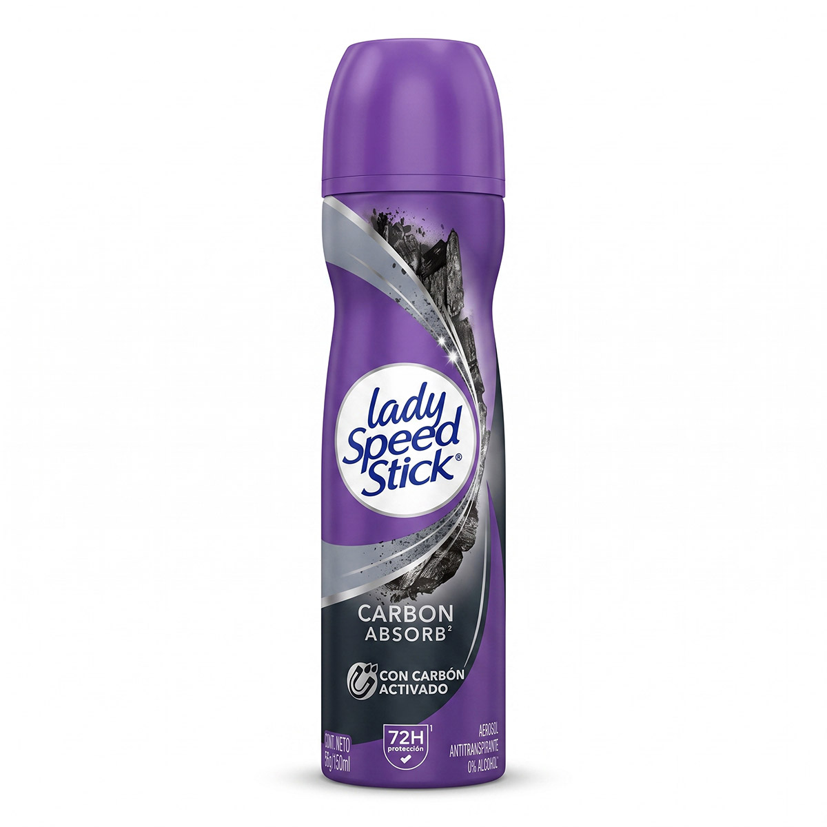 Lady Speed Stick Carbon Absorb Anti Perspirant Spray 150ml