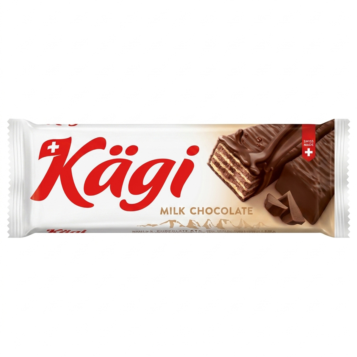 Swiss Kagi Milk Chocolate Wafer 50g