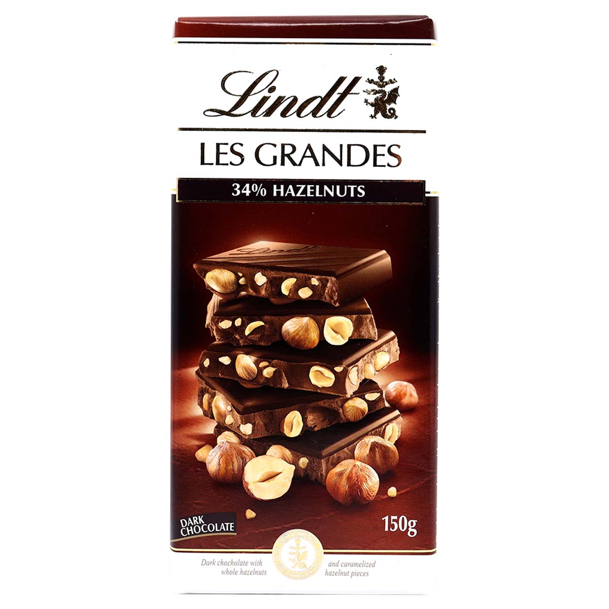 Lind Les Grande Drk Hazlnt150G