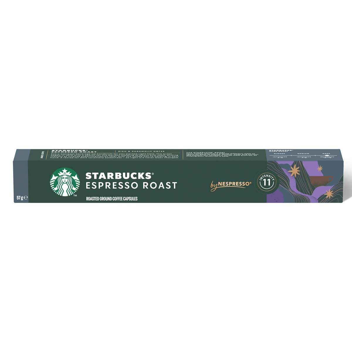 Starbucks Espresso Roast 57g by Nespresso