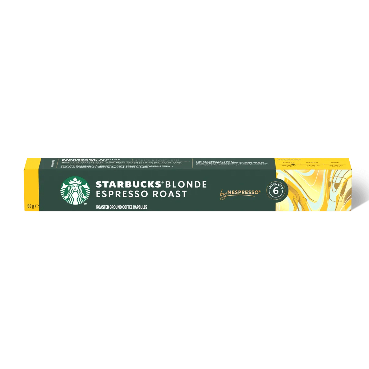 Starbucks Blonde Espresso Roast Coffee Capsules 53g