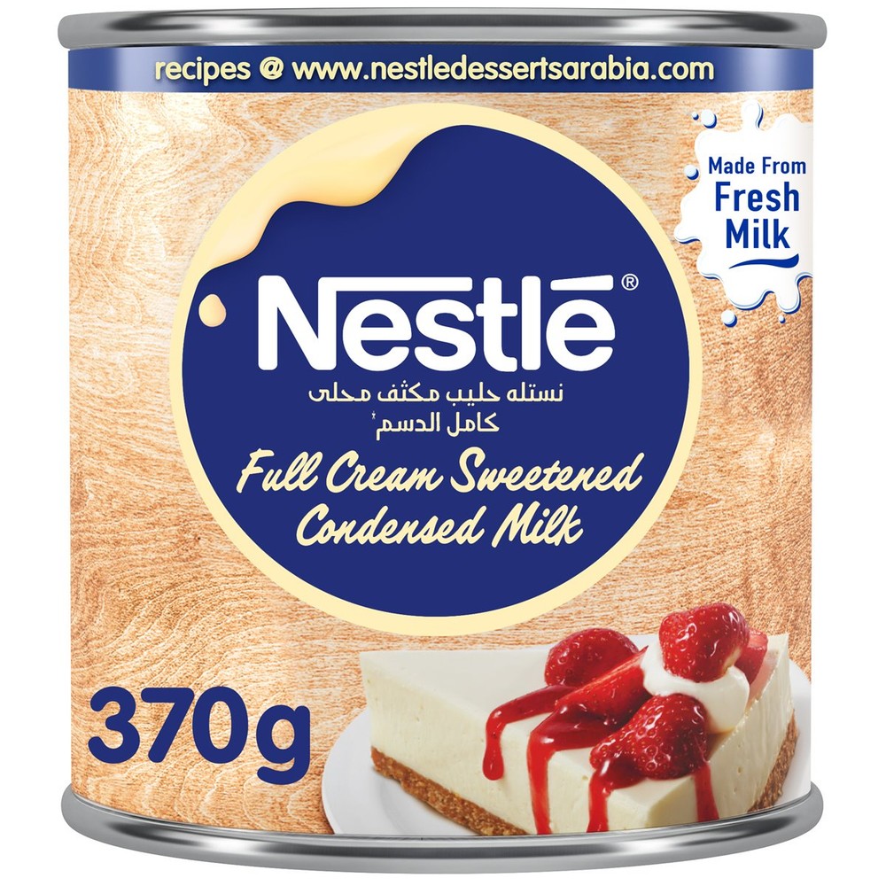 Nestle Sweetened Full Cream Condensed Milk 370g
