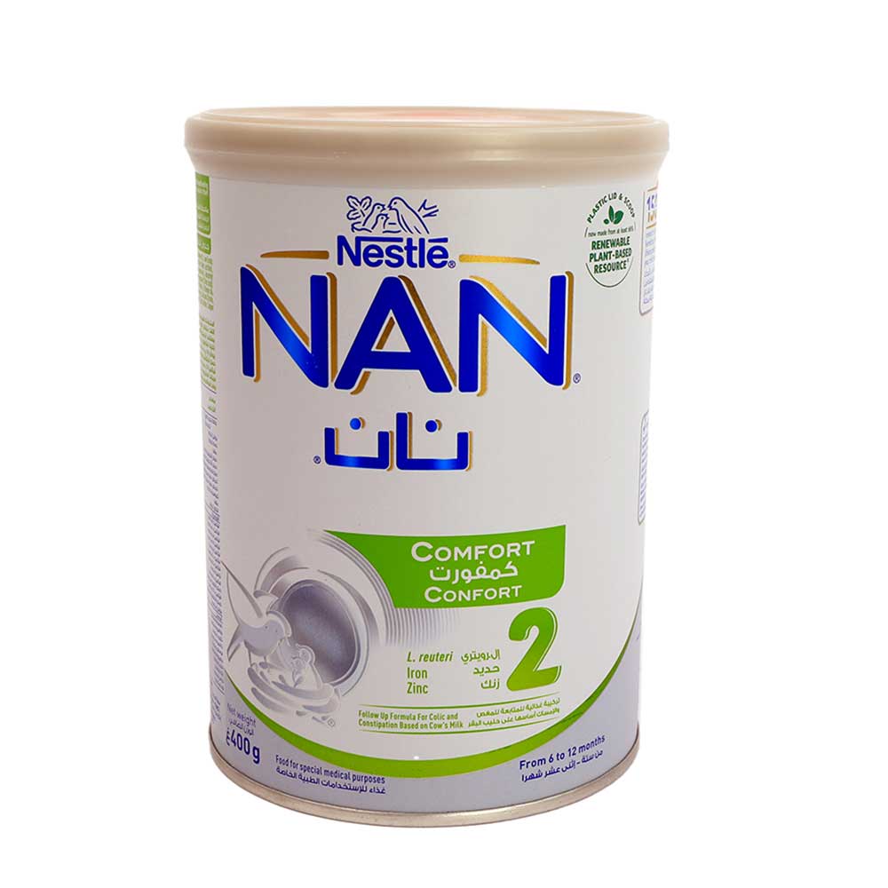 Nestle Nan Comfort 2 Follow up Formula From 6-12 Months 400g | Baby Food