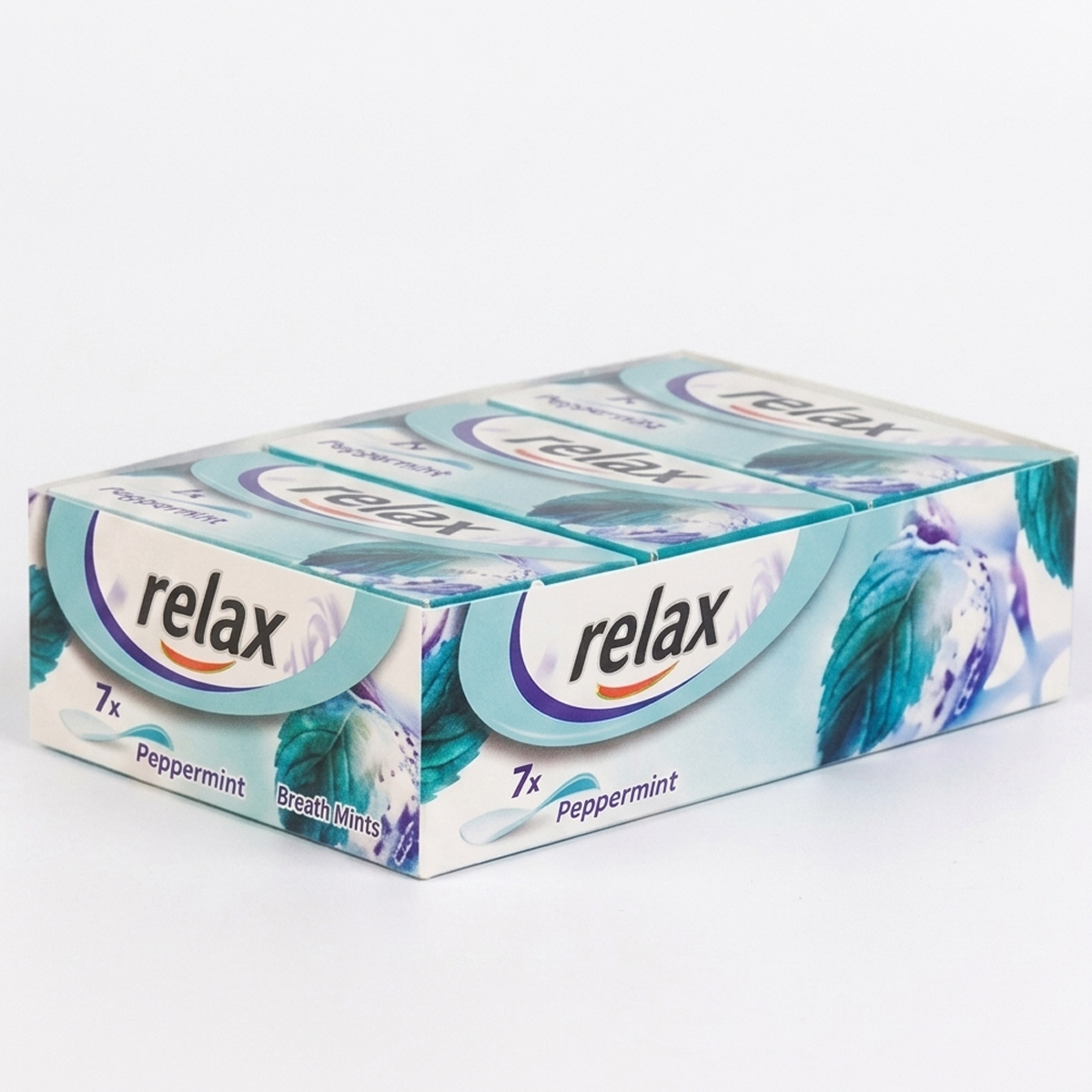 Relax Peppermint Chewing Gum 21x13.5g