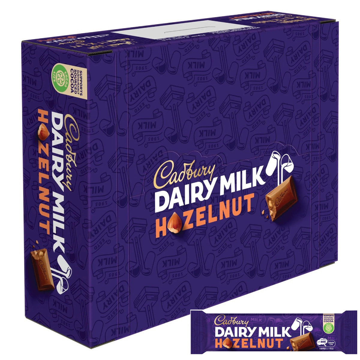 Cadbury Dairy Milk Hazelnut 12x32g