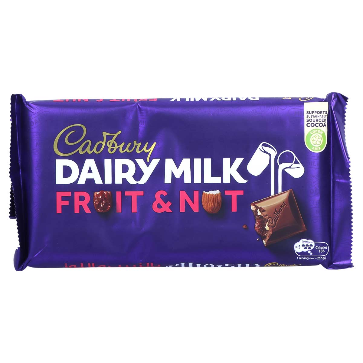 Cadbury Dairy Milk Fruit & Nut Chocolate 212g
