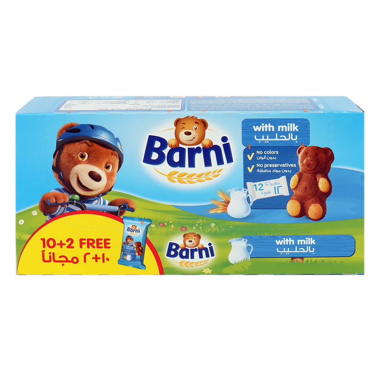Barni Milk Cake 12x30g Pack