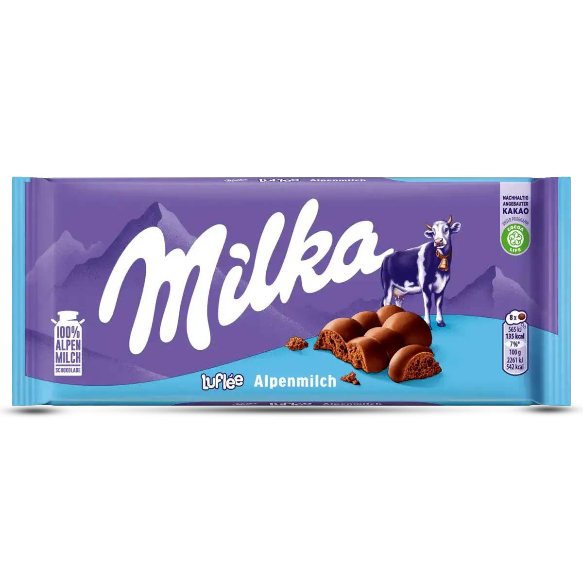 Milka Luflee Alpenmilch 100g