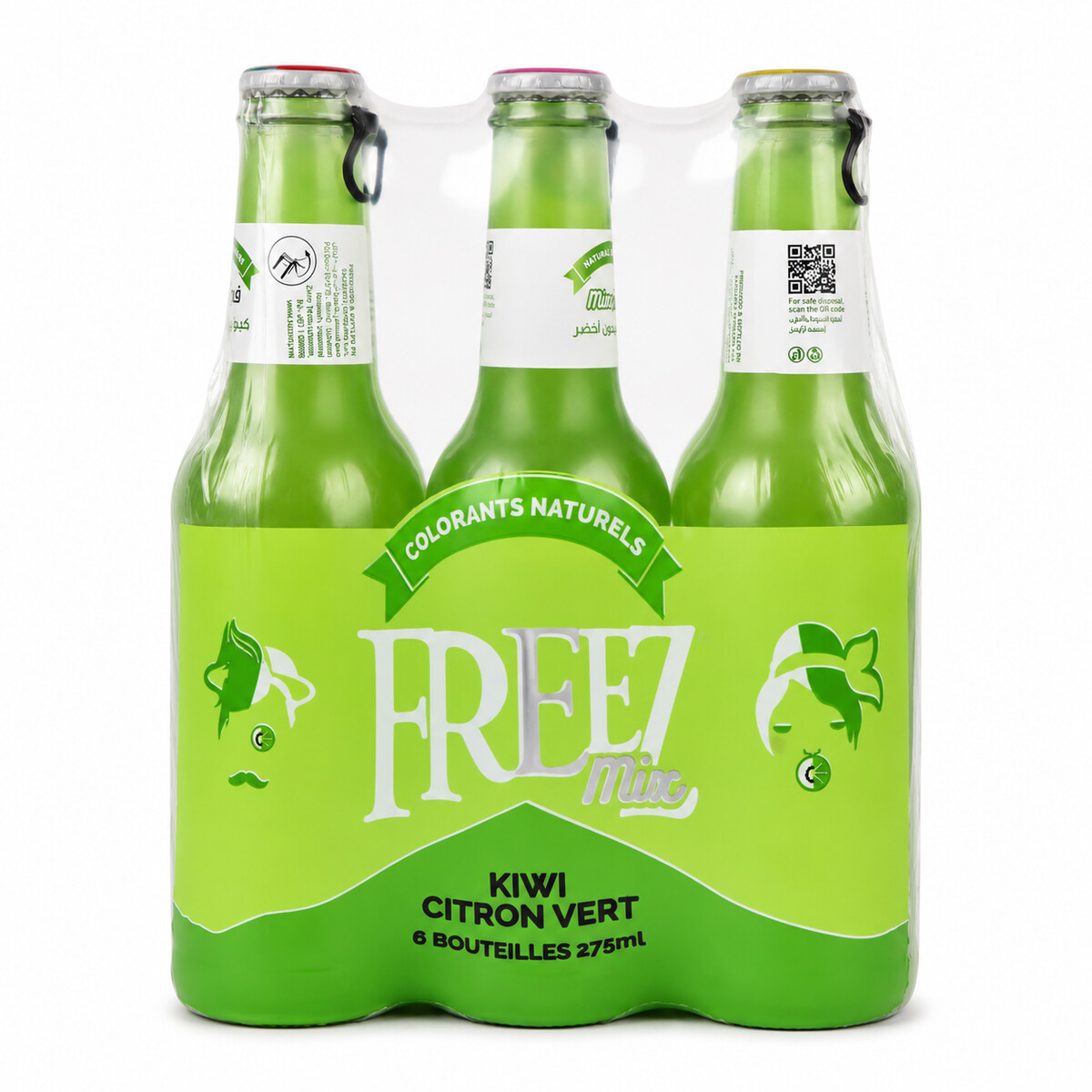 Freez Mix Kiwi & Lime Drink 6x275ml