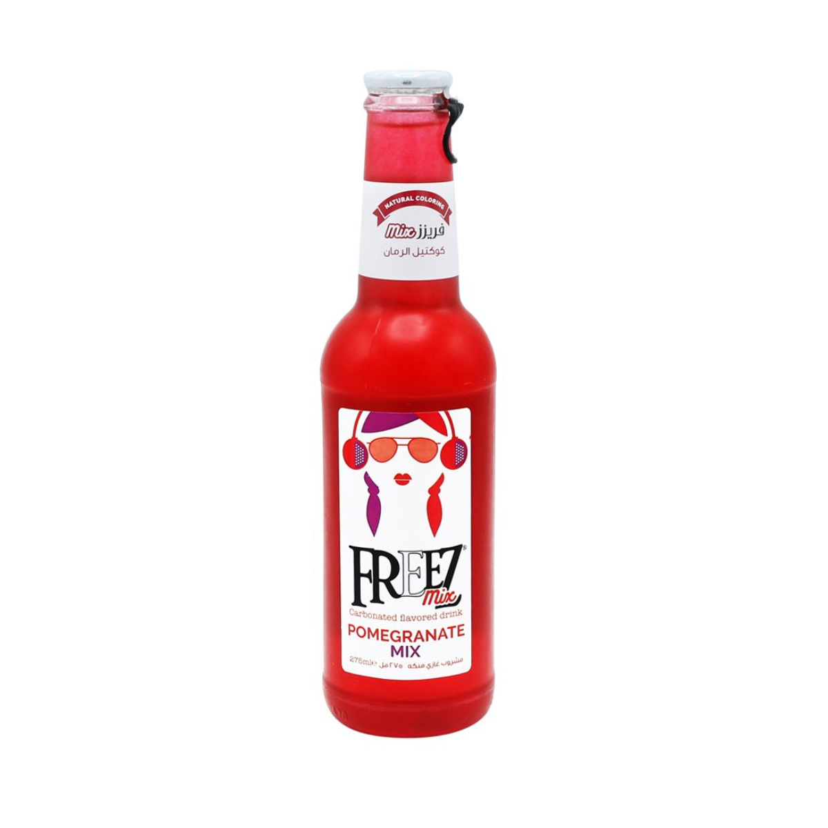 Freez Mix Pomegranate Carbonated Flavoured Drink 275ml