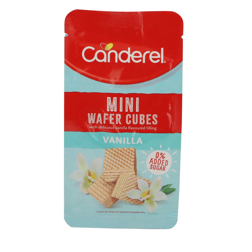 Canderel Mini Wafer Cubes Vanilla 100g