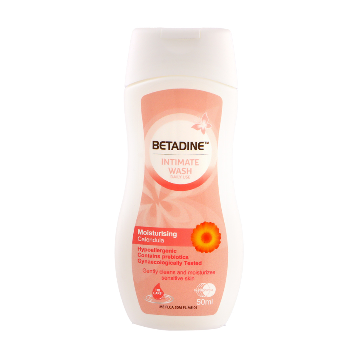 Betadine Intimate Wash Moisturising Calendula 50ml