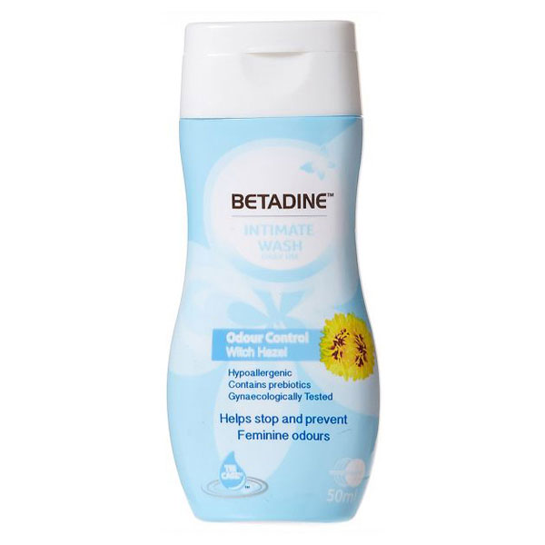 Betadine Intimate Wash Odour Control 50ml
