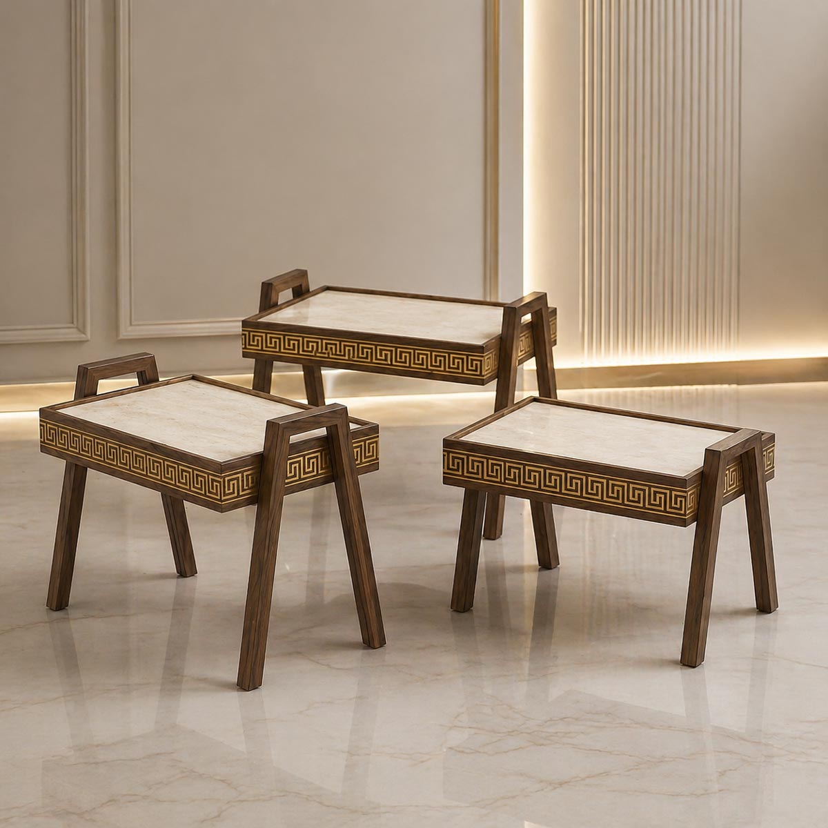 Meander Nesting Coffee Table