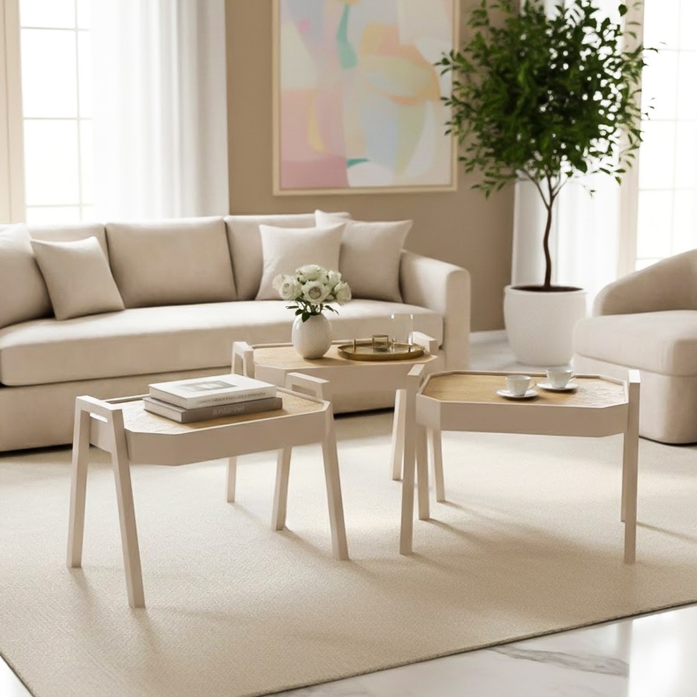 Polygon Nesting Coffee Table