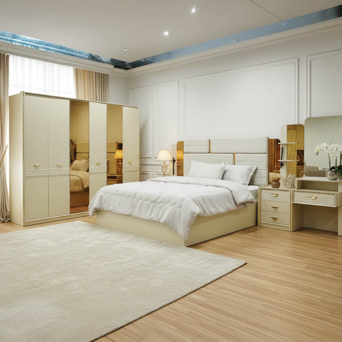 Royal Bedroom Set 180x200cm