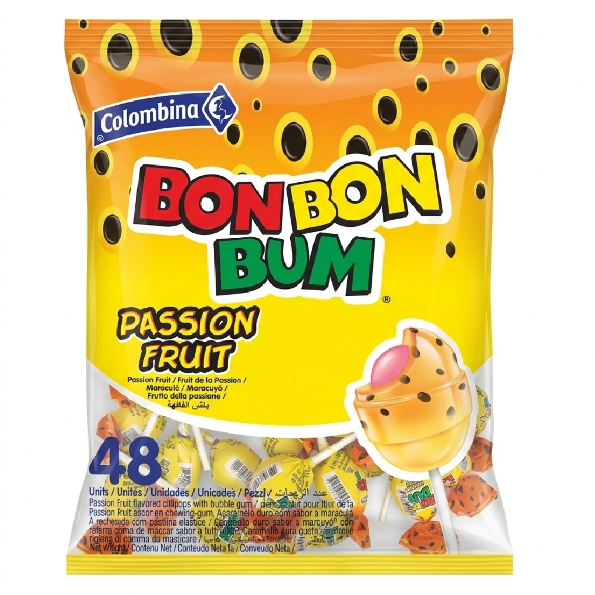 Bon Bon Bum Lollipop 16g