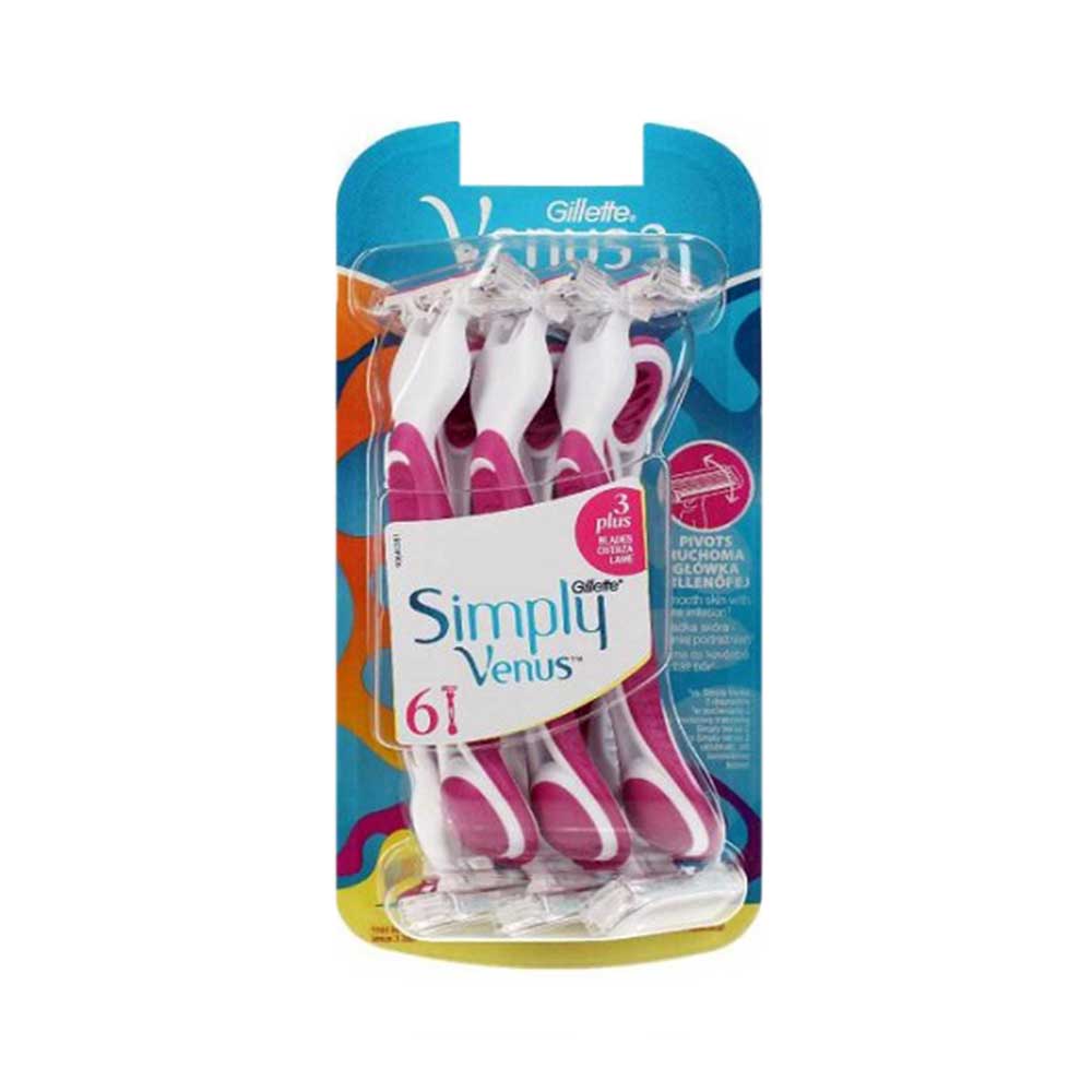 Gillette Venus3 6 Dispo Pink