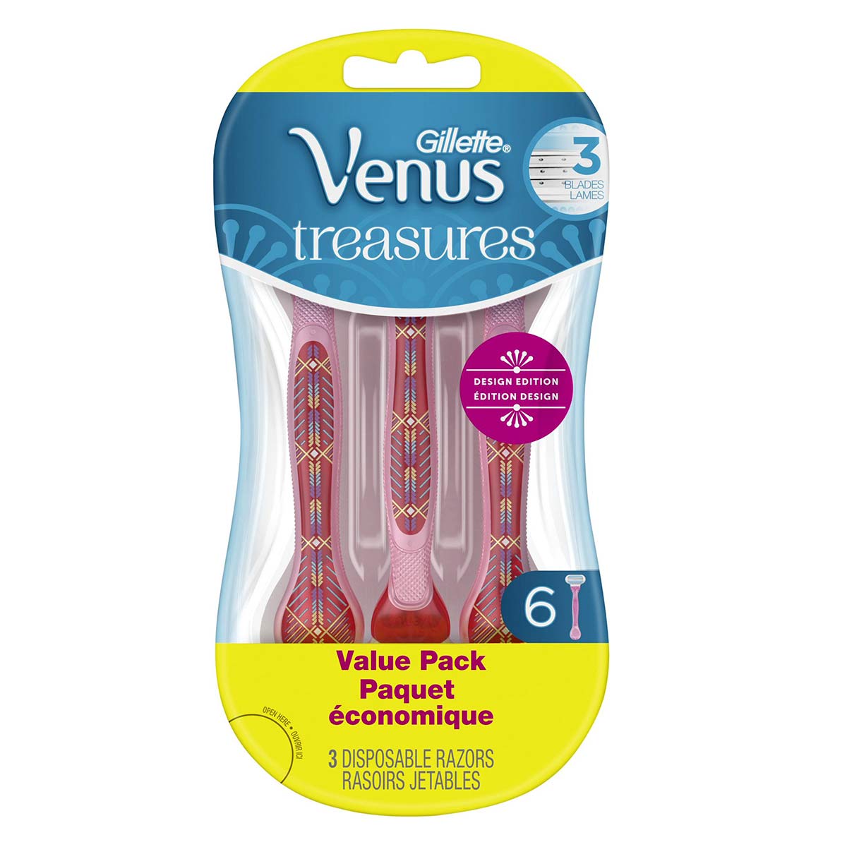 Gilete525Venus Treasure Pnk 3