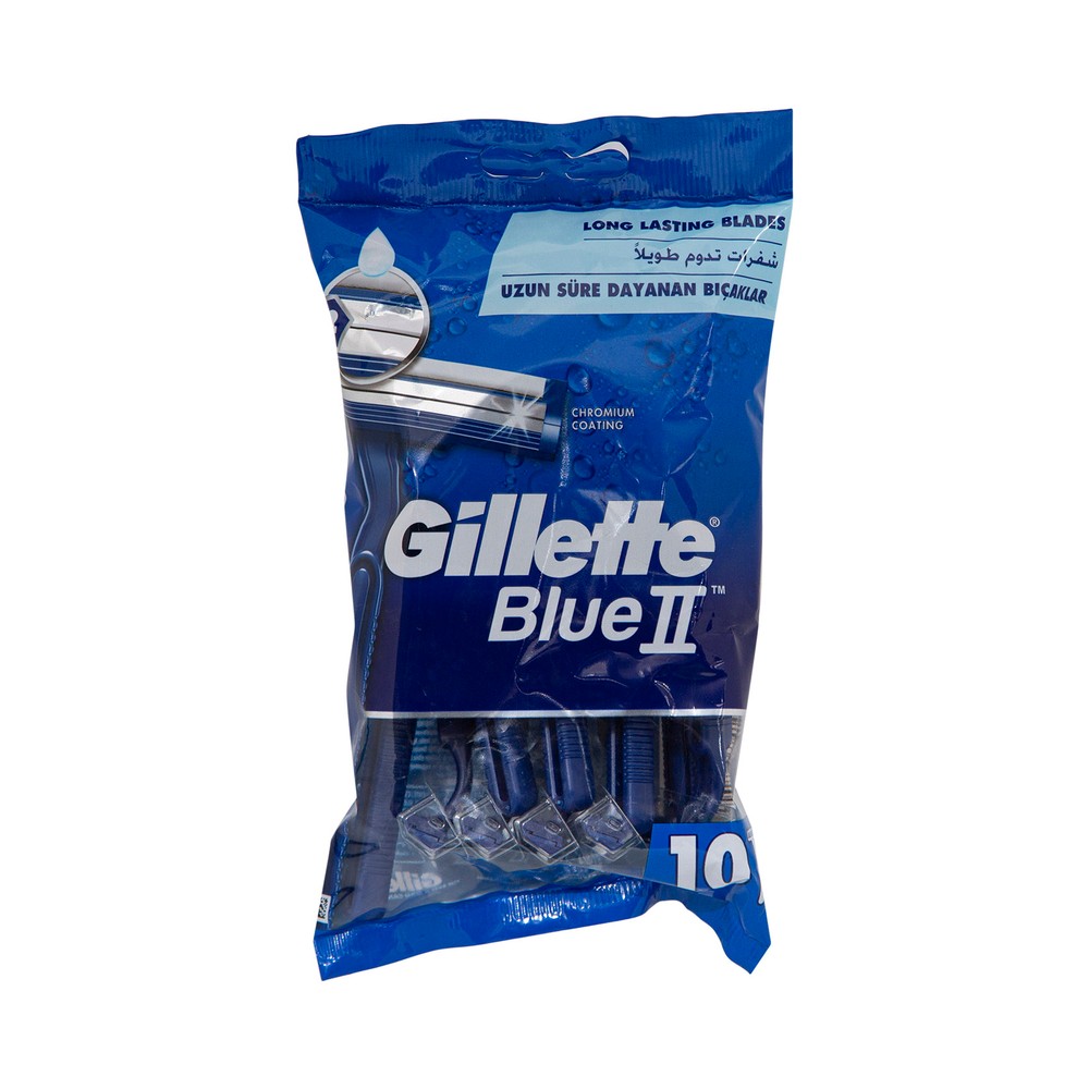 Gillete Blue Ii Bag 10 s