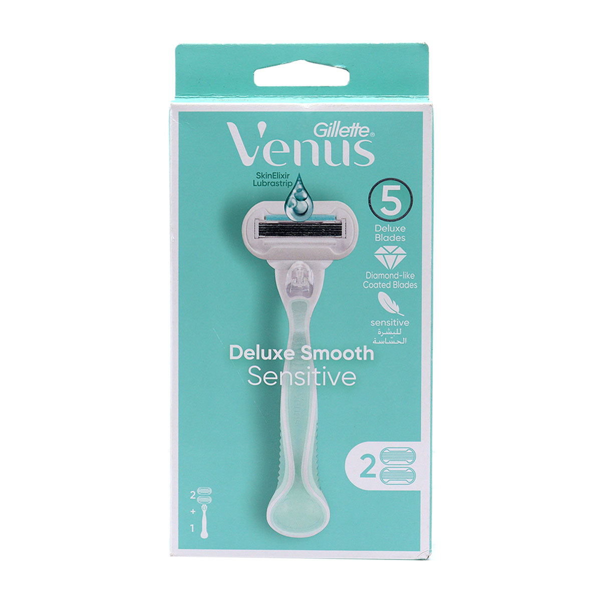 Gillette Venus Deluxe Smooth Sensitive Womens Razor