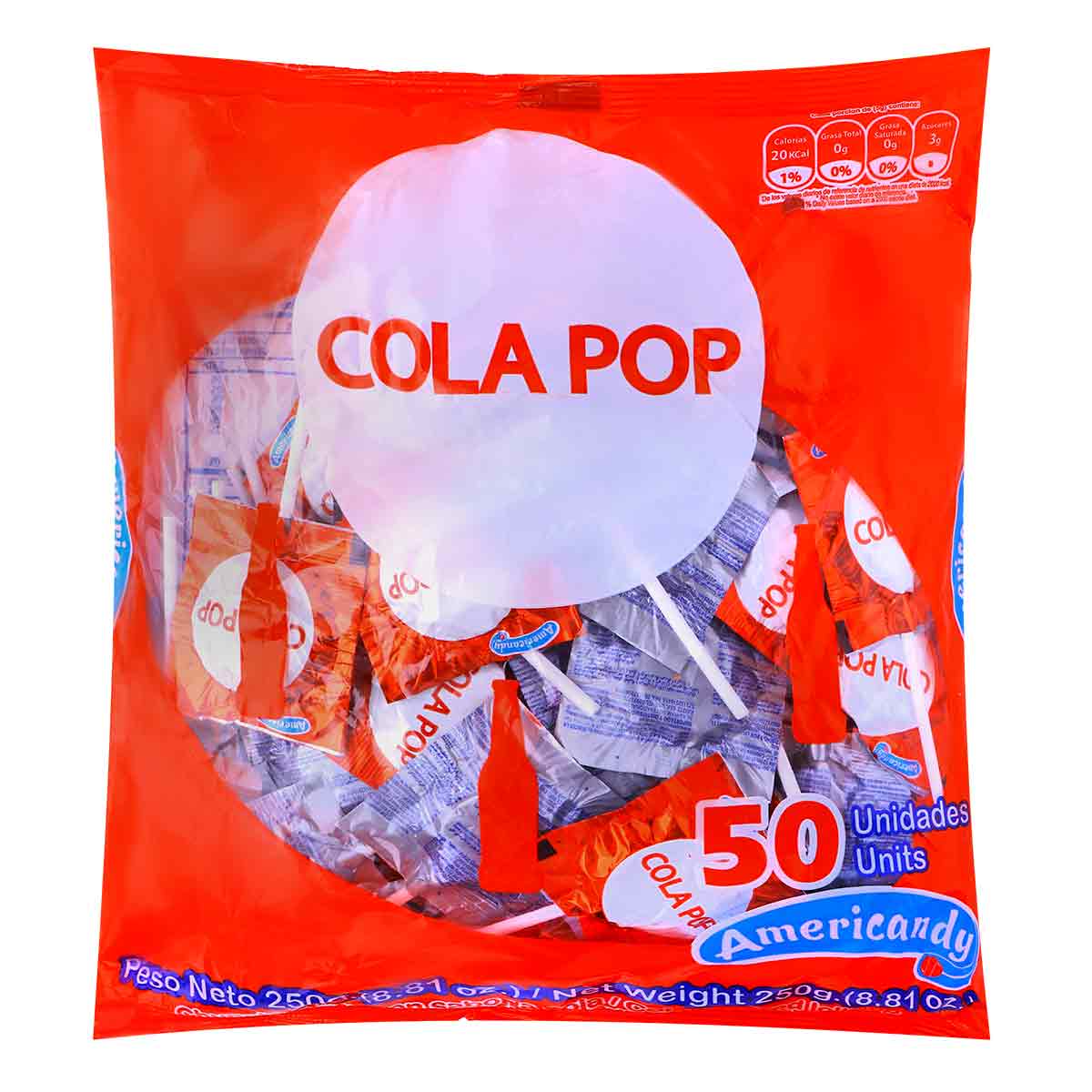 Cola Pop Small 50x5g