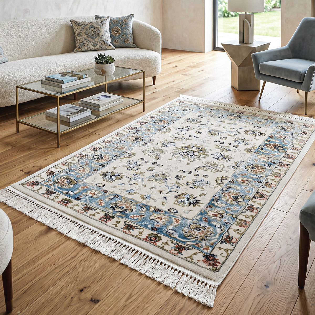 Kashan Carpet Cream