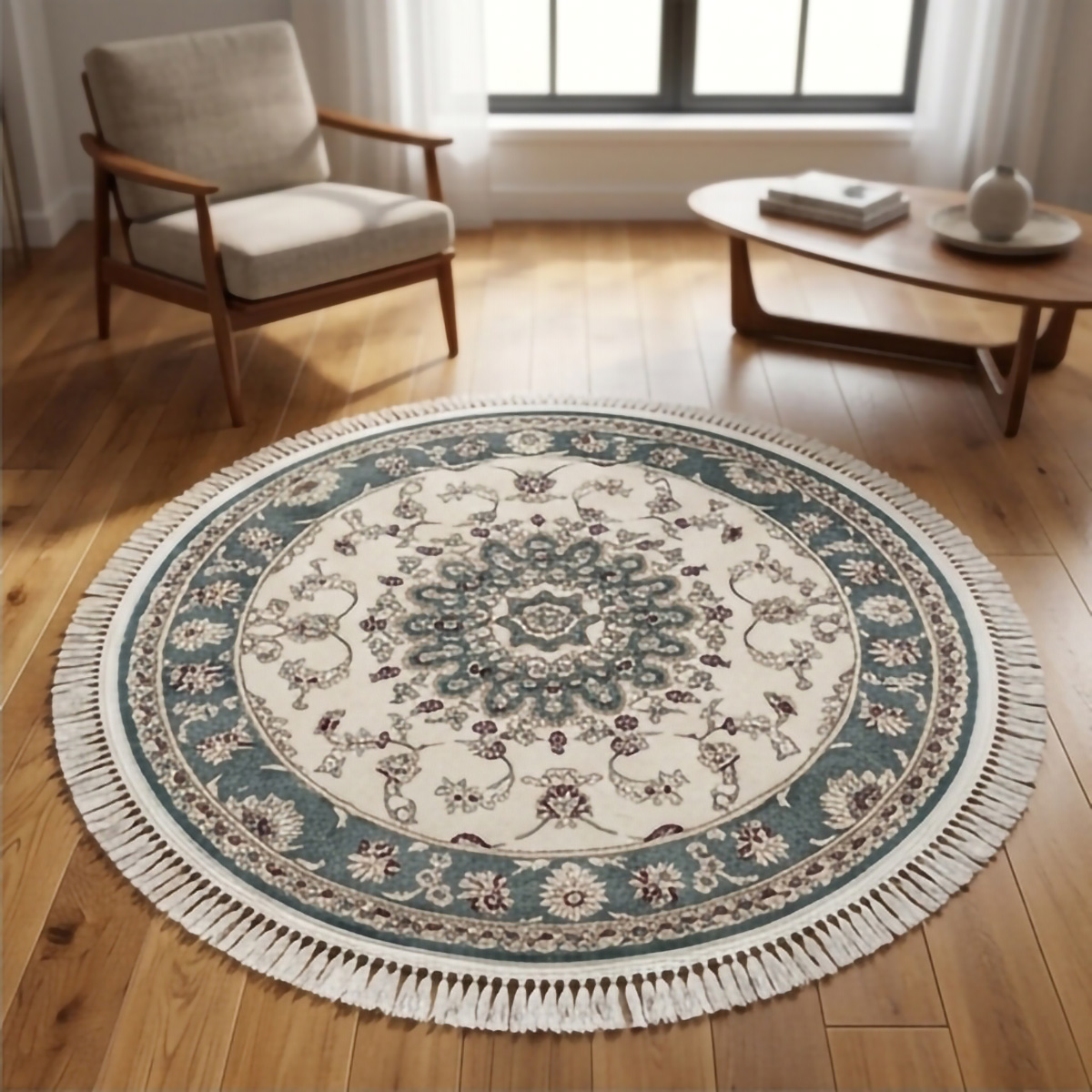 Mashad Carpet Round